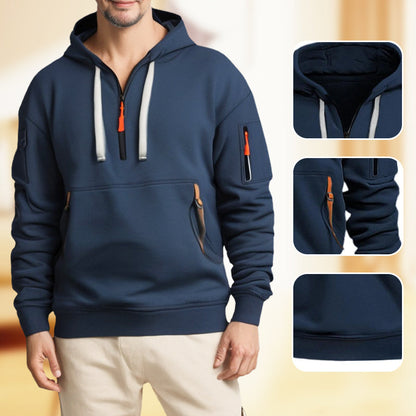 Federico - Il Pullover a Mezza Zip Perfetto